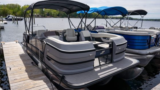 FBC Maine fleet boat Juniper - 23' Starcraft pontoon boat