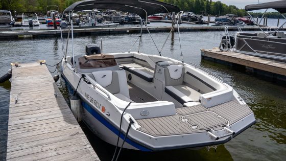 FBC Maine fleet boat Liberty Starcraft 181 SV OB deckboat